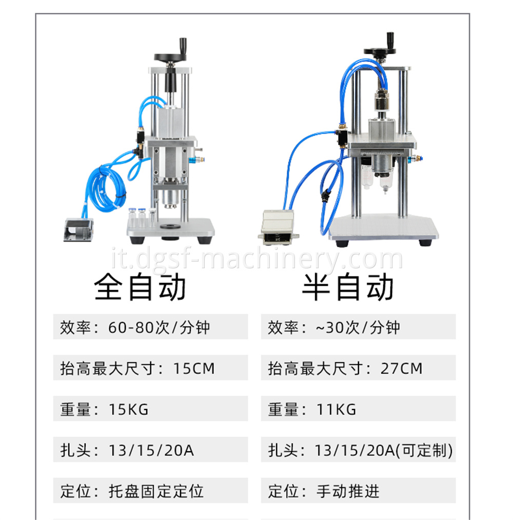 Pneumatic Amp Bottle Capping Machine 6 Jpg